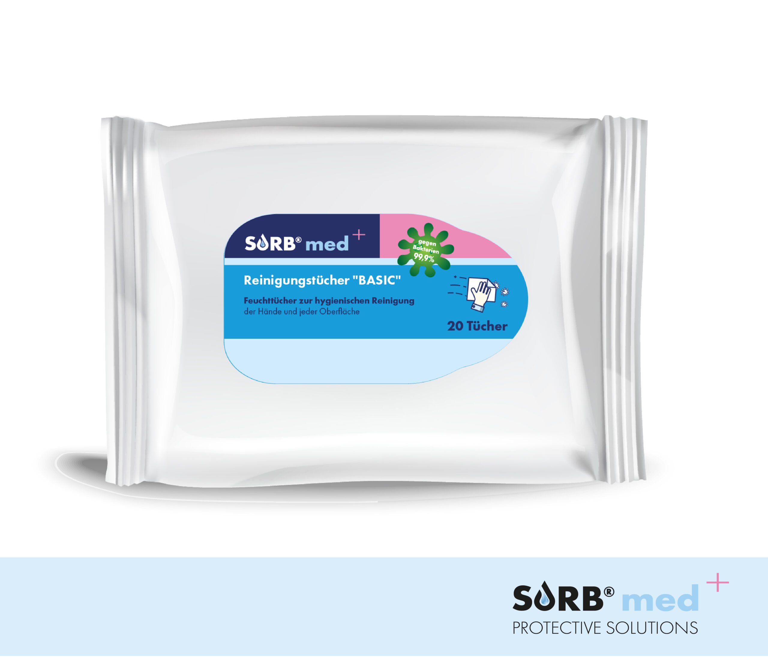 SORB®med Basic Reinigungstücher